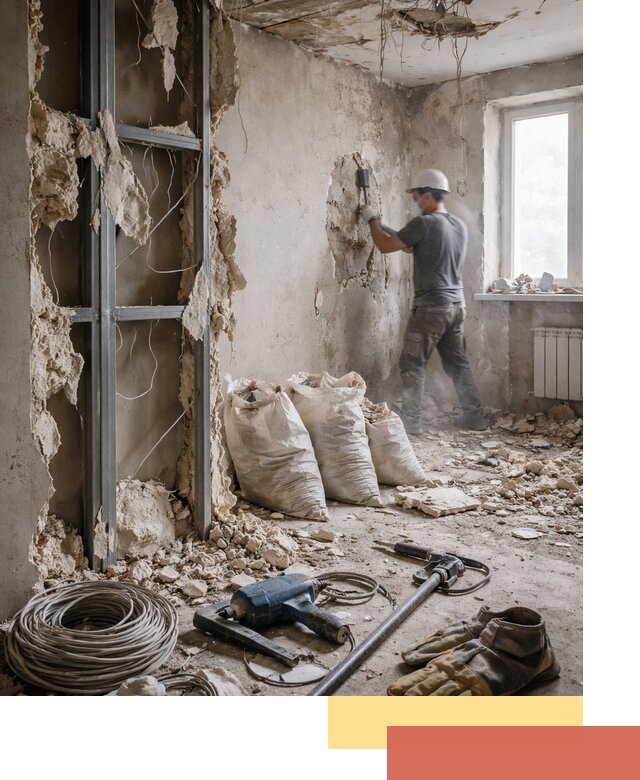 Профессиональный демонтаж зданий и конструкций в Красногорске