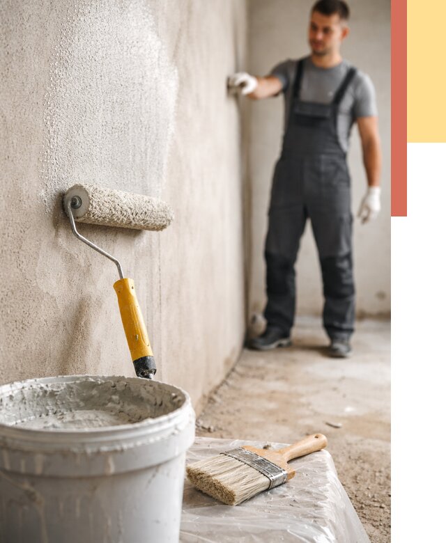 Нанесение бетоноконтакта на стены в Красногорске от 4268 руб. быстро и недорого | ОТДЕЛОЧНИК-Крр