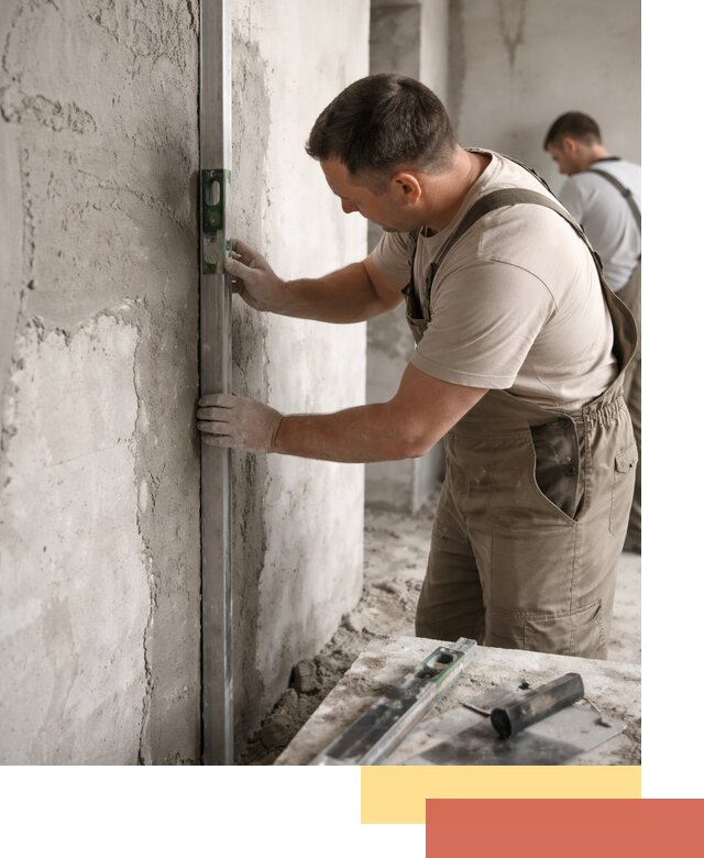 Установка штукатурных маяков в Красногорске с гарантией качества