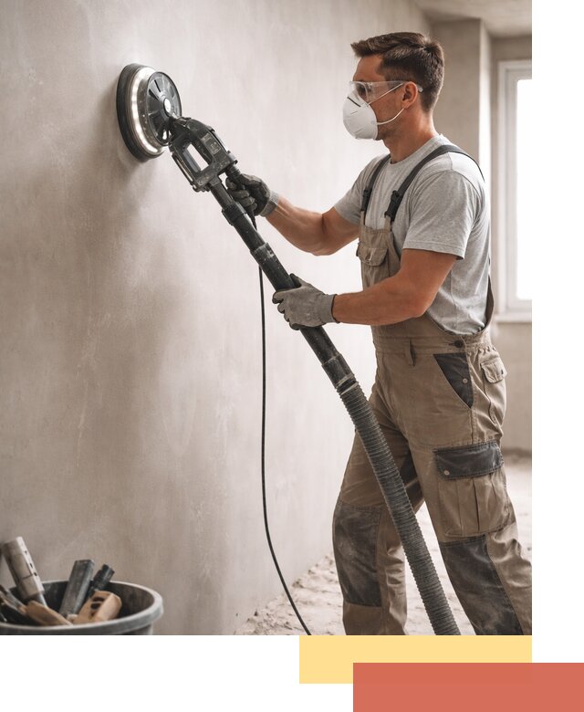 Профессиональная шлифовка стен в Красногорске быстро и качественно