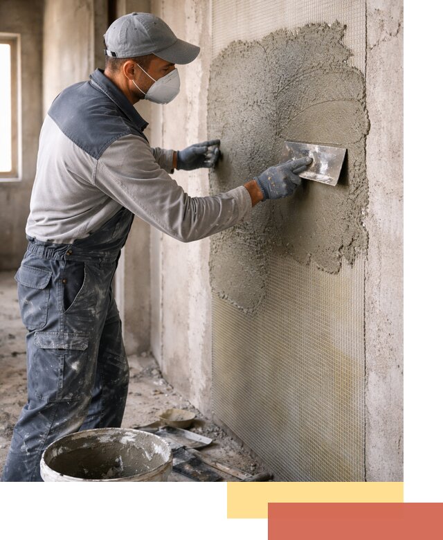 Штукатурка стен по сетке в Красногорске под ключ качественно и быстро