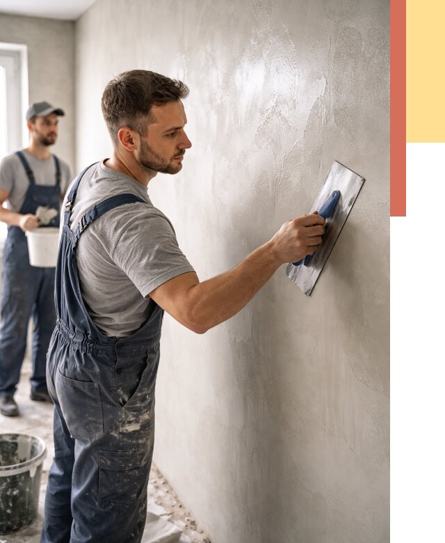 Глянцевание штукатурки стен в Красногорске от 7621 руб. — услуги и затирка | ОТДЕЛОЧНИК-Крр