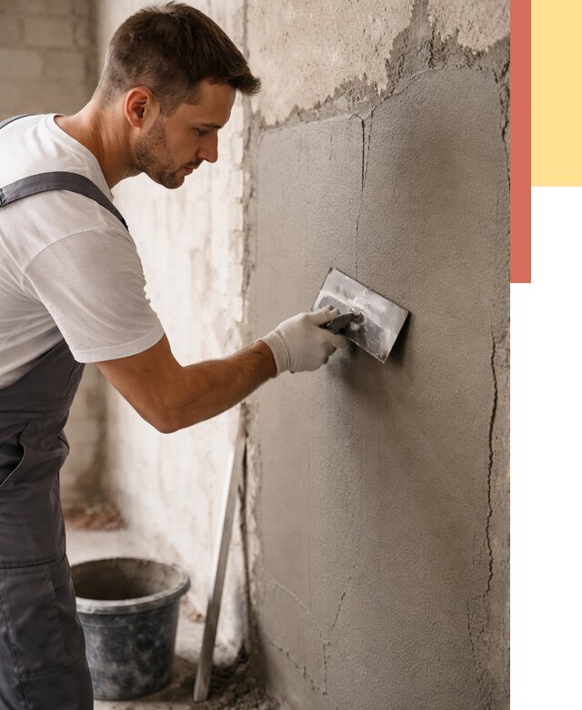 Штукатурка стен под плитку в Красногорске от 4268 руб./м2 — выравнивание под плитку | ОТДЕЛОЧНИК-Крр