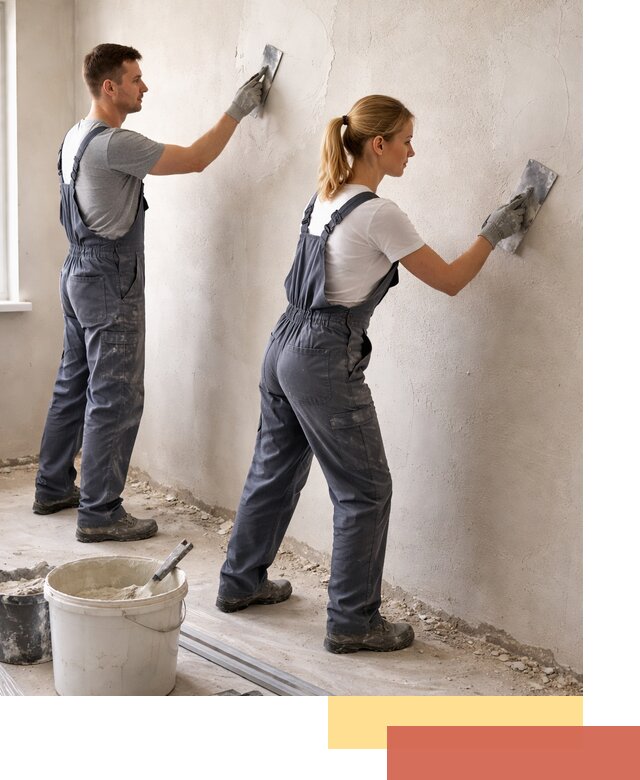 Штукатурка стен под обои в Красногорске профессионально и быстро