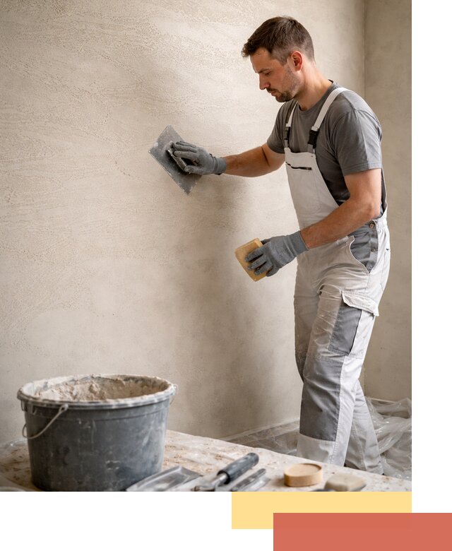 Декоративная штукатурка травертин в Красногорске для стен и потолков