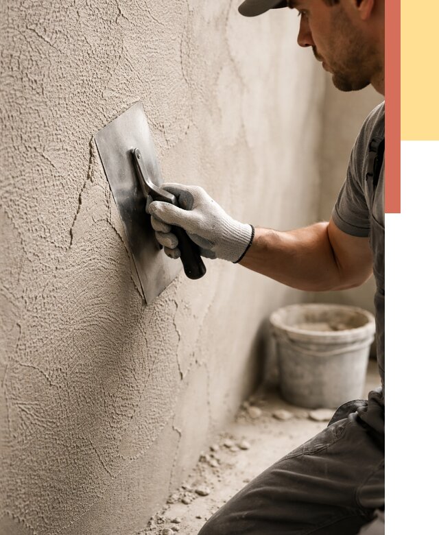 Структурная штукатурка стен в Красногорске от 4572 руб. под ключ | ОТДЕЛОЧНИК-Крр