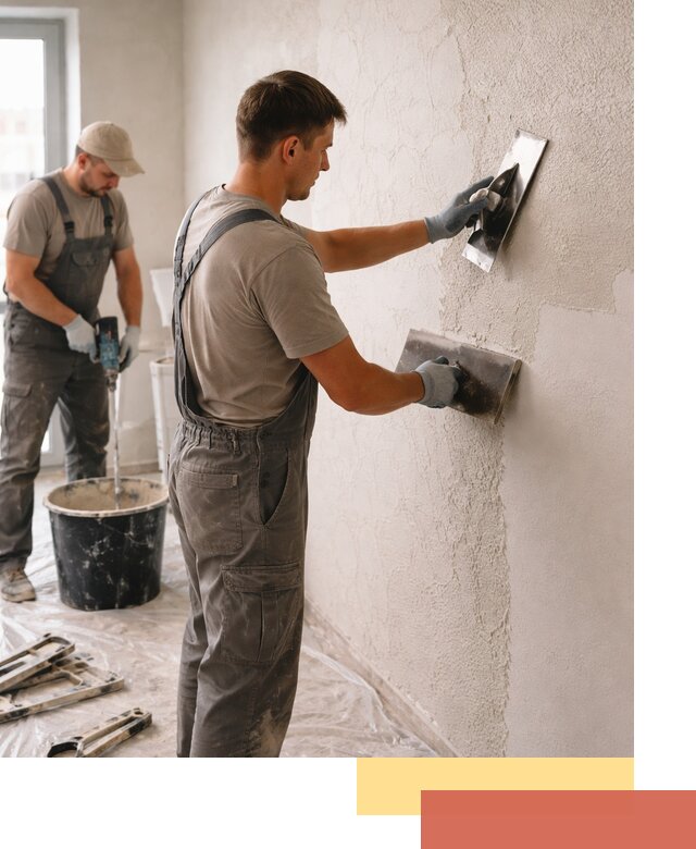 Структурная штукатурка стен в Красногорске — качественная отделка поверхностей