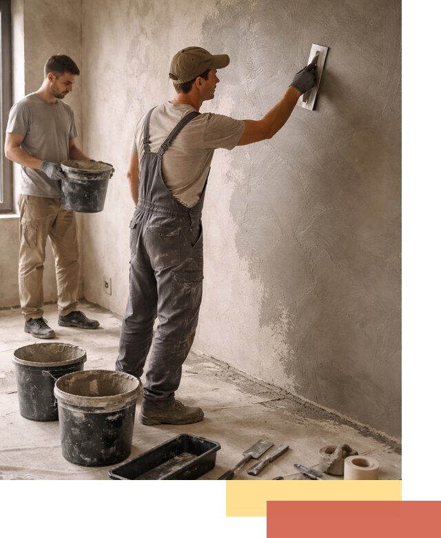 Нанесение микроцемента на стены в Красногорске качественно и быстро