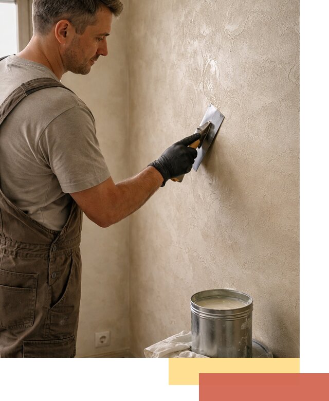 Нанесение воска на штукатурку в Красногорске для защиты и блеска