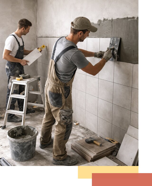 Укладка плитки на стены в Красногорске профессионально и надежно