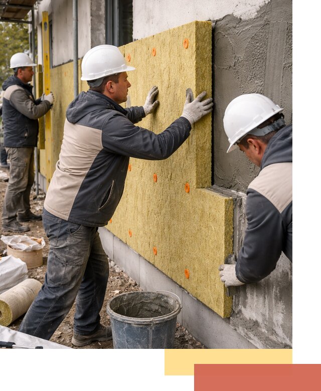 Утепление стен минватой в Красногорске — тепло и звукоизоляция