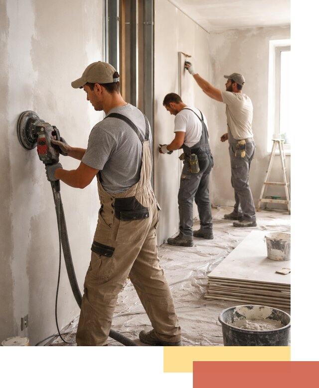 Профессиональная отделка стен в Красногорске качественно и в срок