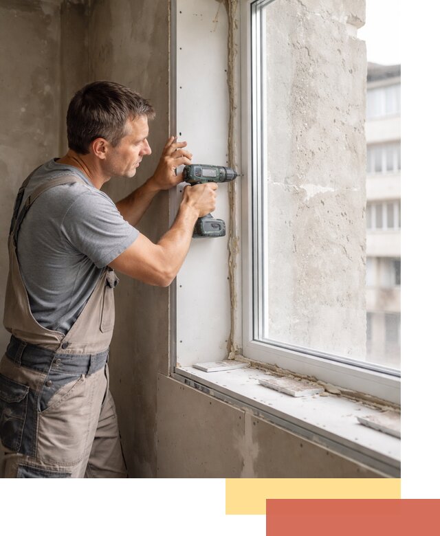 Монтаж гипсокартонных откосов в Красногорске под ключ