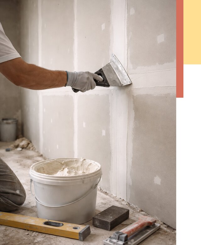 Шпаклевка перегородок из гипсокартона в Красногорске от 2540 руб. — услуги ОТДЕЛОЧНИК-Крр