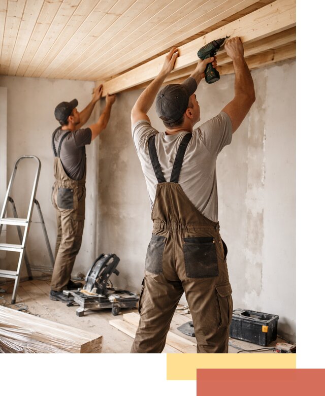 Монтаж потолка из вагонки в Красногорске профессионально и аккуратно