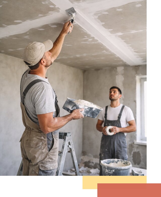 Обработка швов потолка ГКЛ в Красногорске: качественная заделка и шпатлевка