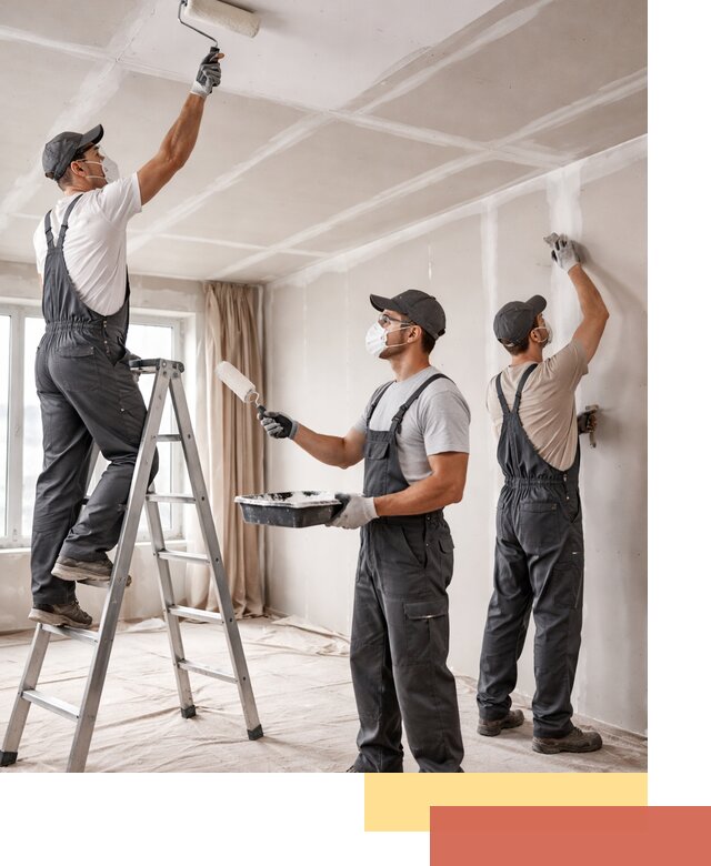 Покраска потолка из гипсокартона в Красногорске качественно и недорого