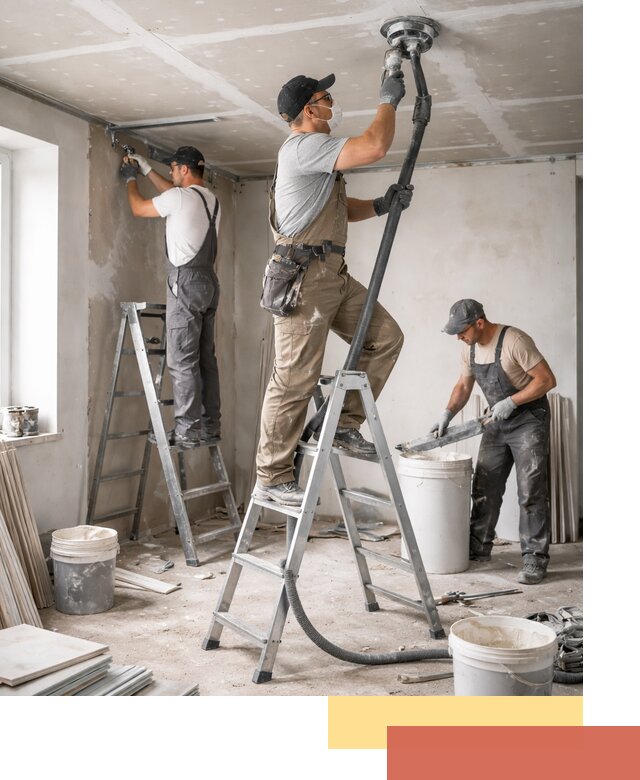 Ремонт потолка из гипсокартона в Красногорске: быстрый и качественный монтаж