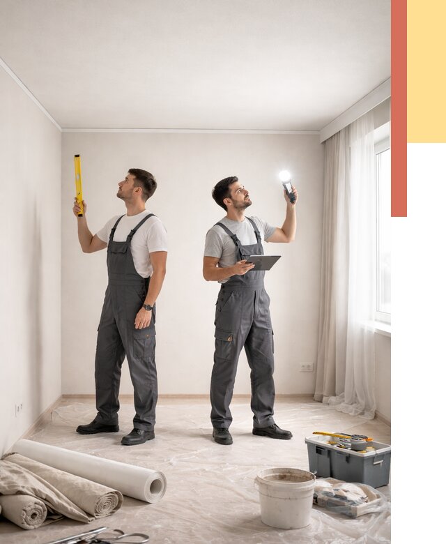 Отделка потолка в Красногорске недорого от 762 руб/м2 | Услуги ОТДЕЛОЧНИК-Крр