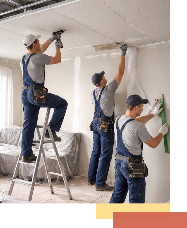 Профессиональная отделка потолка в Красногорске быстро и качественно